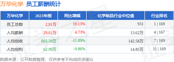 萬華公司職工工資表詳解，萬華公司職工工資表全面解析